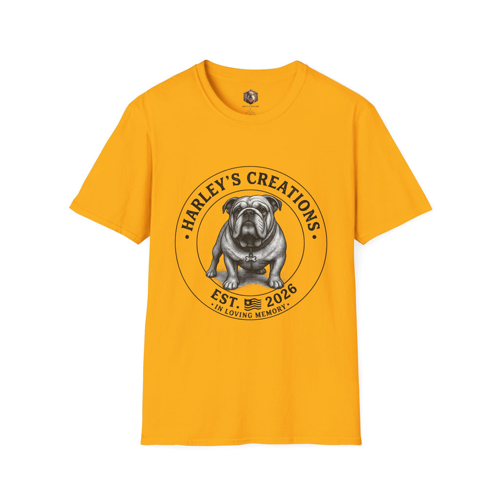 "Harley’s Creations" Bulldog T-Shirt
