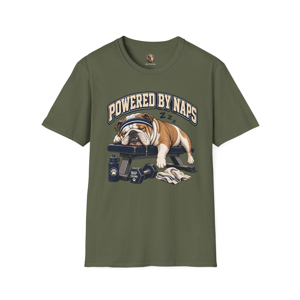 powered by naps T-Shirt