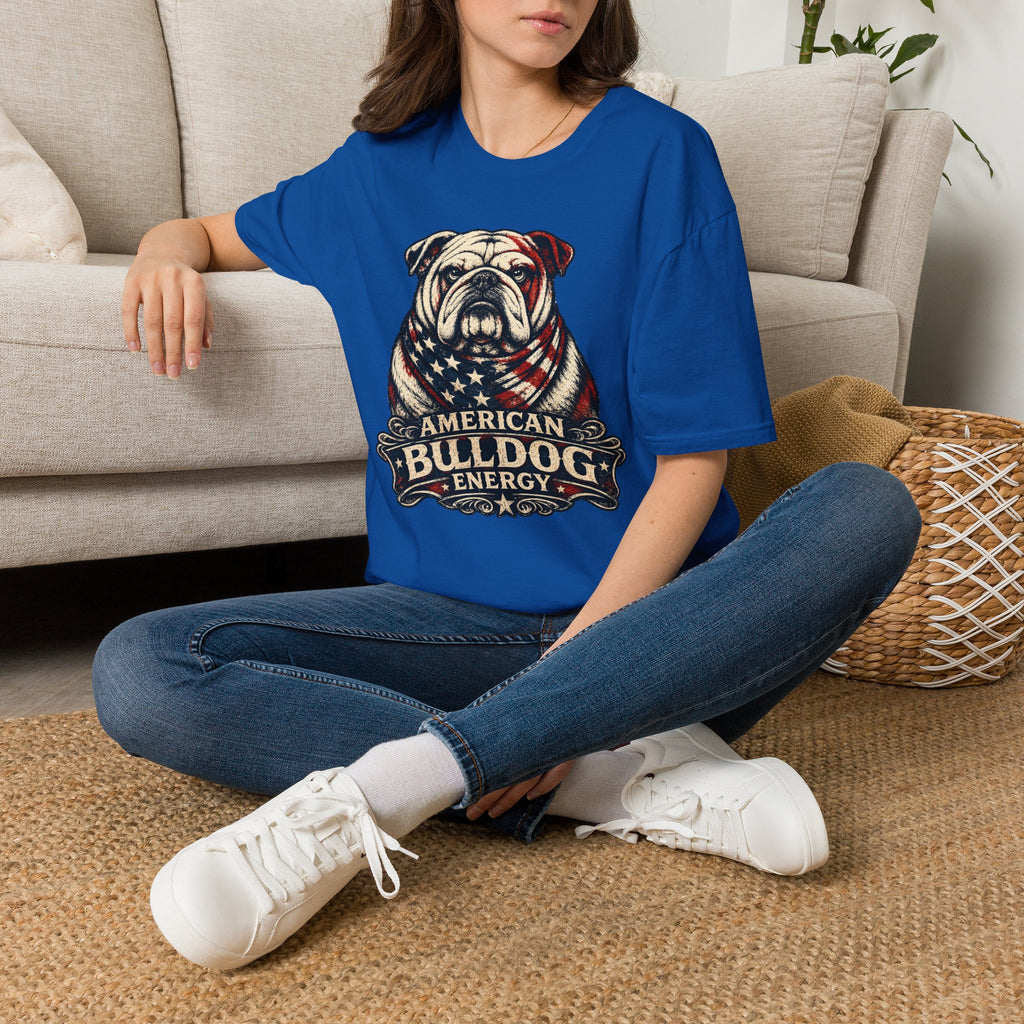 Patriotic Bulldog T-Shirt
