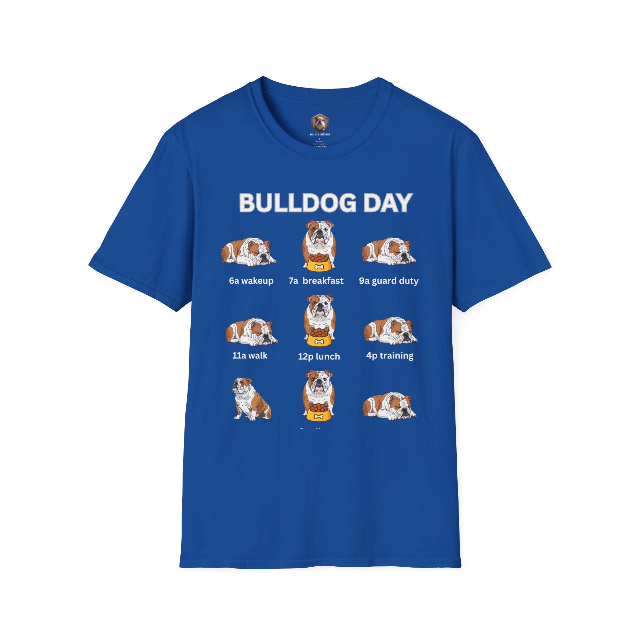 Bulldog Day Schedule T-Shirt
