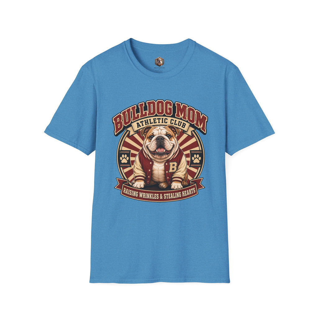 Bulldog Mom Athletic T-Shirt