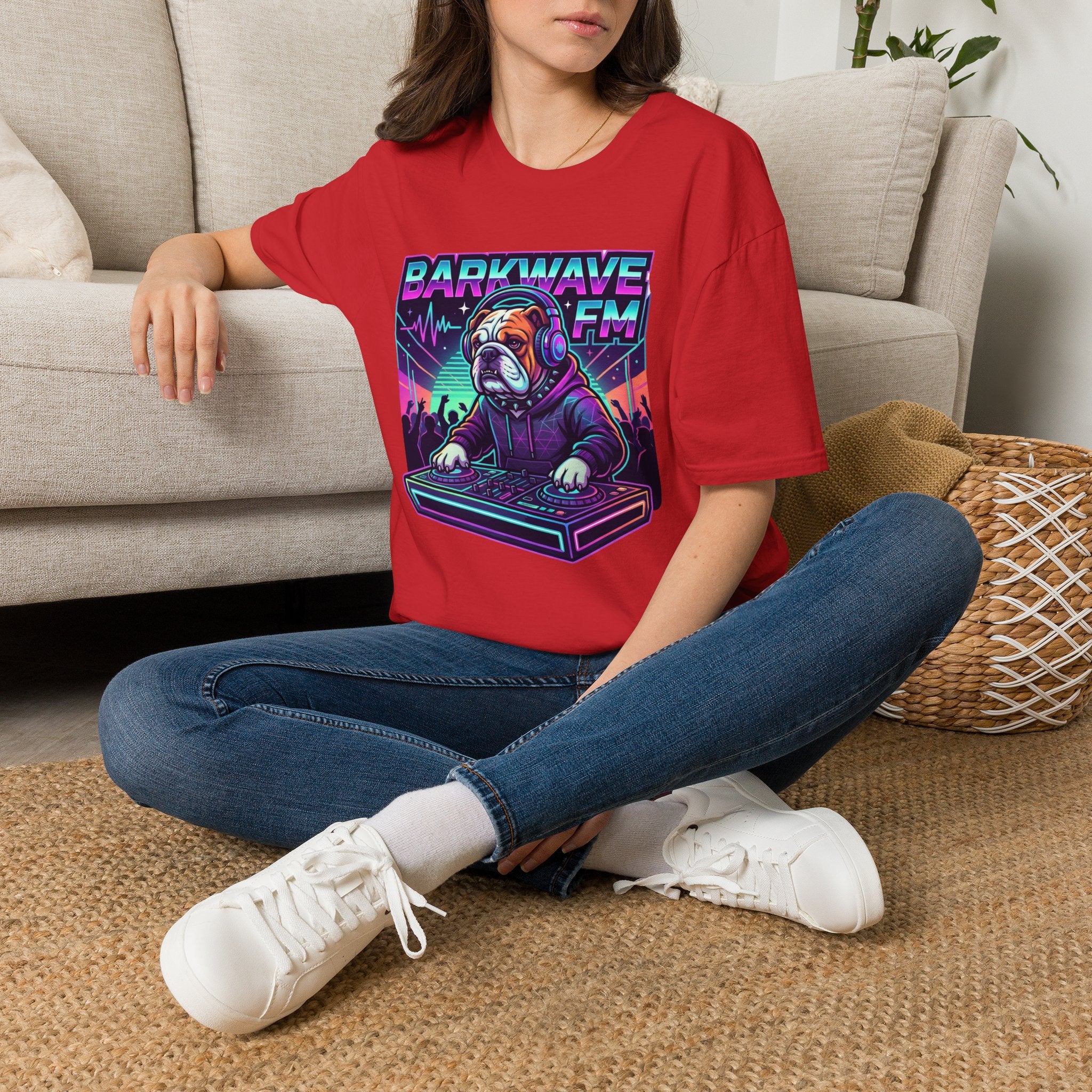 Barkwave FM Bulldog T-Shirt