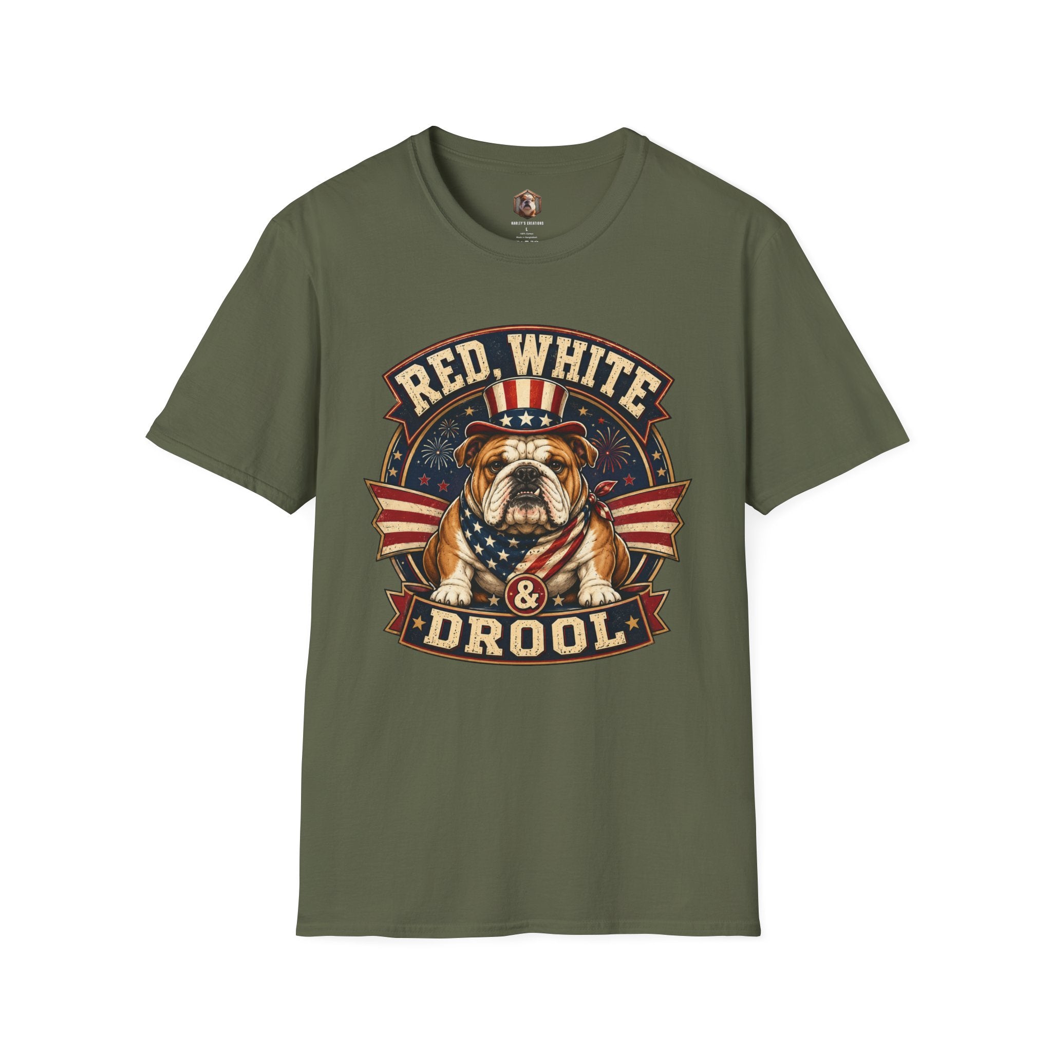 Red, White & Drool T-Shirt