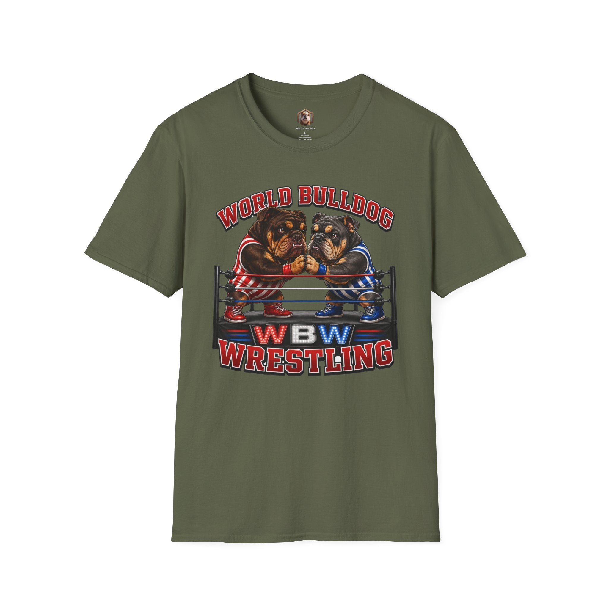 World Bulldog Wrestling T-Shirt