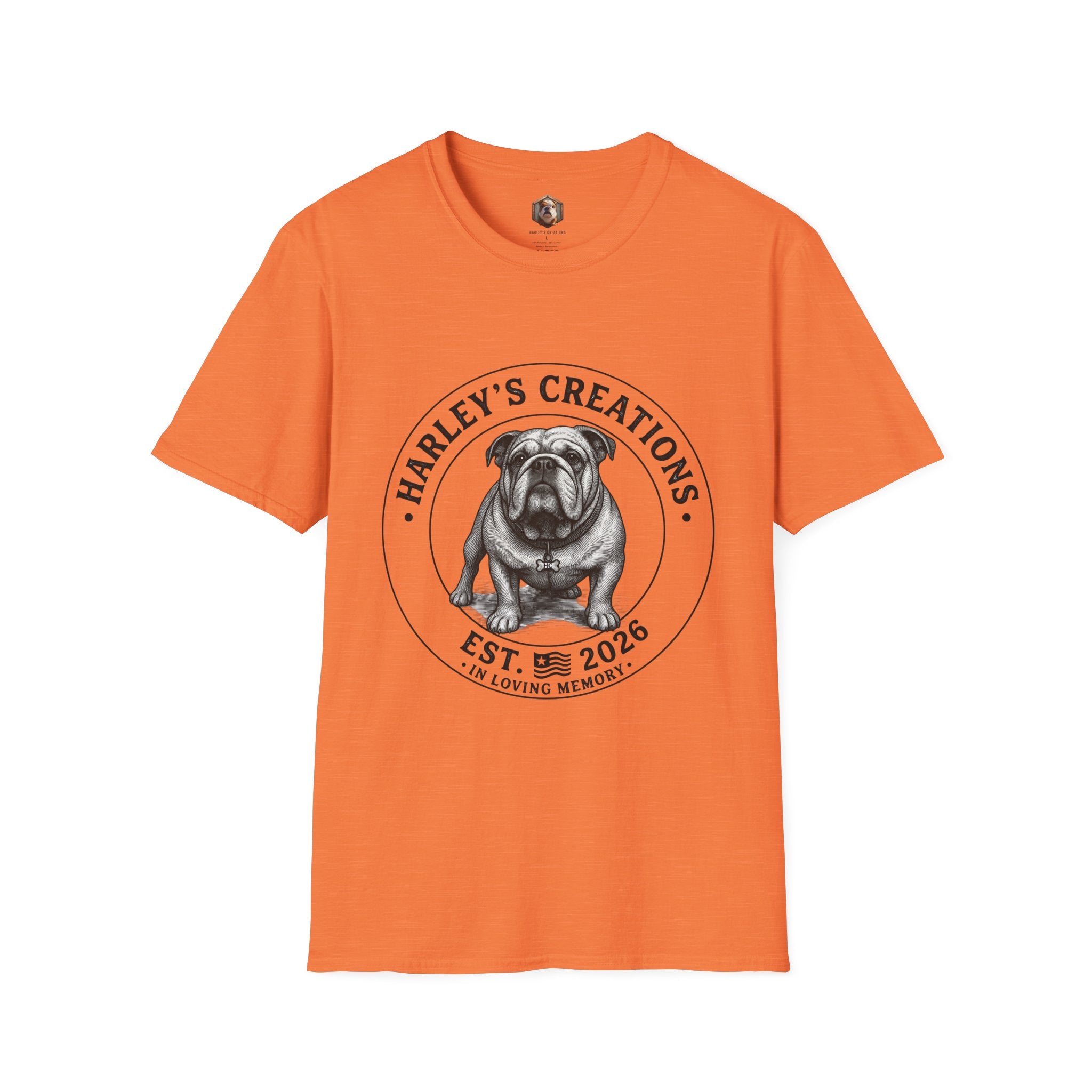 "Harley’s Creations" Bulldog T-Shirt