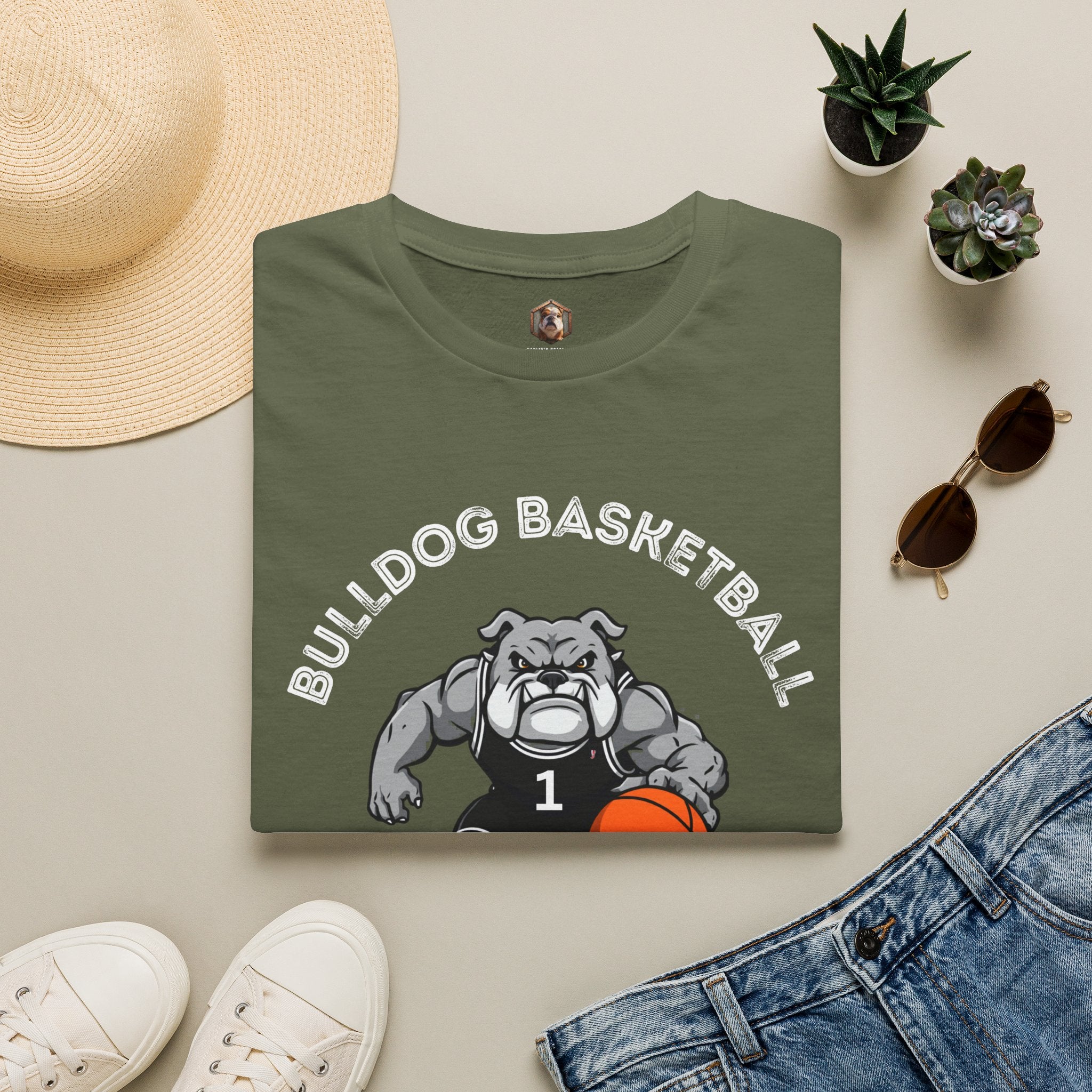 Bulldog Basketball T-Shirt