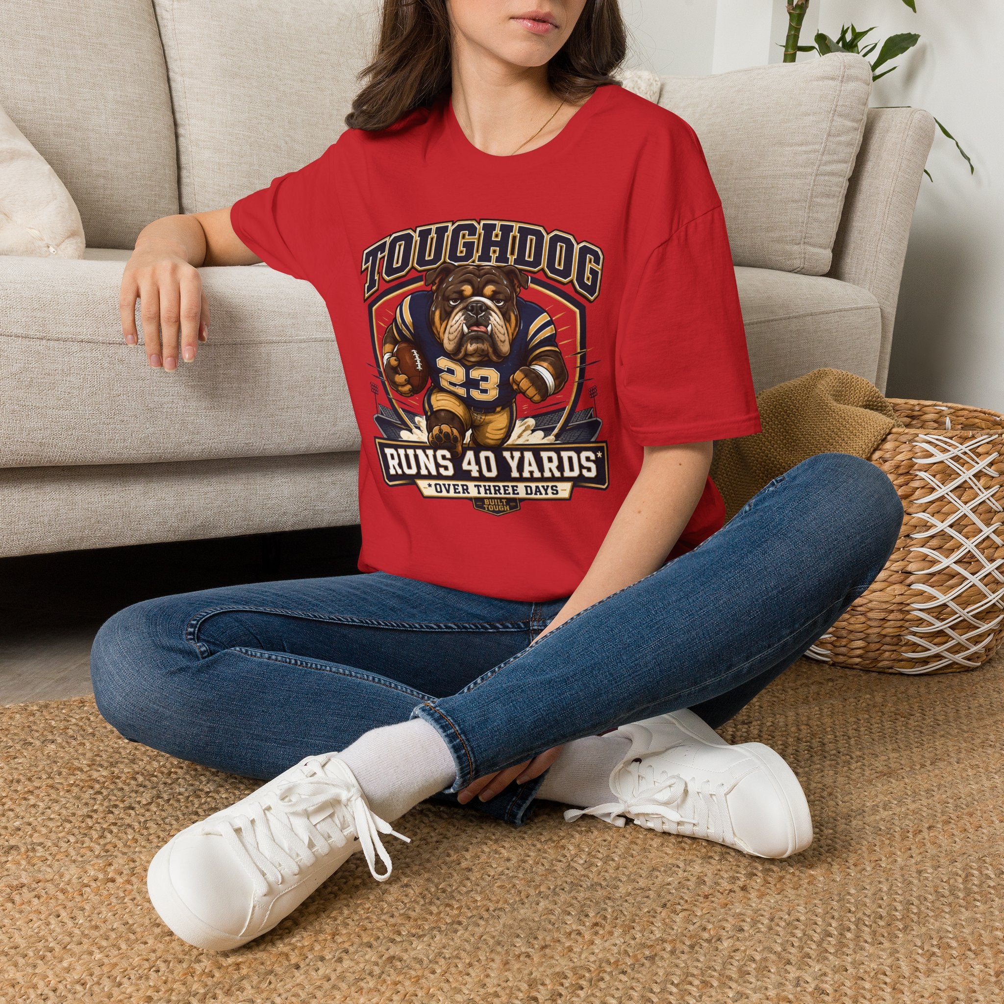 Bulldog Football T-Shirt