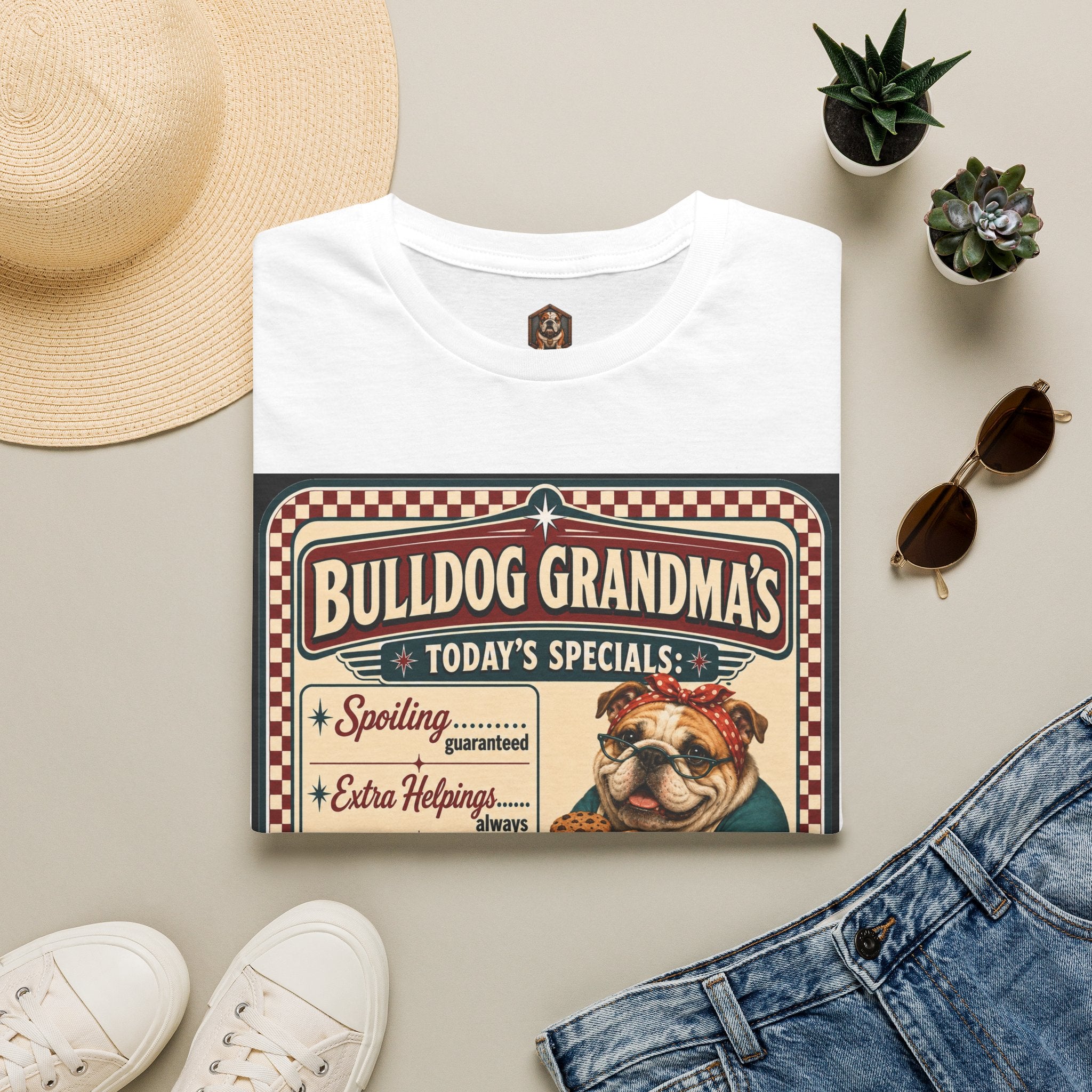 Bulldog Grandma's T-Shirt