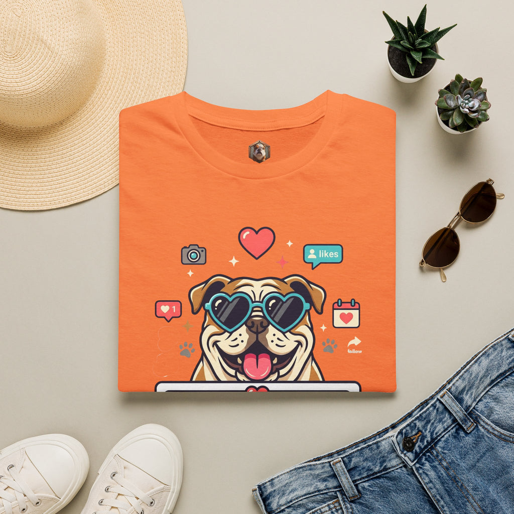 Slide to Accept Bulldog Kisses T-shirt