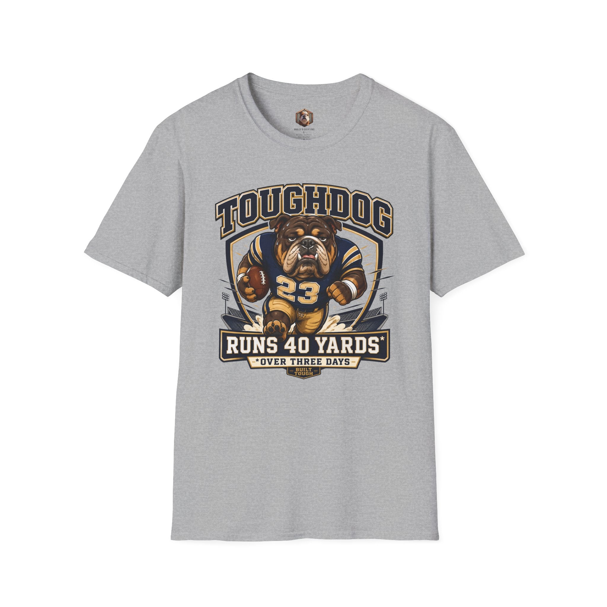 Bulldog Football T-Shirt