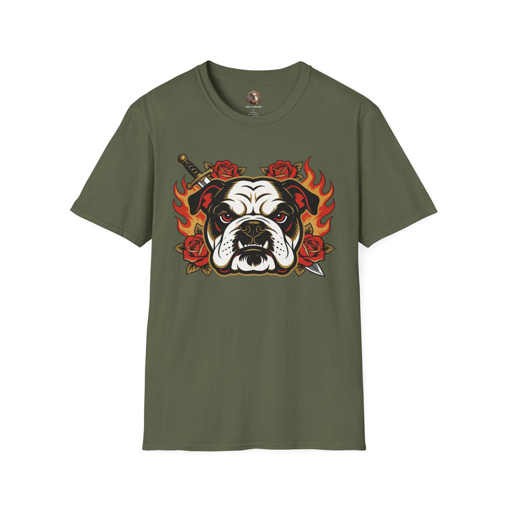 Bulldog Flame T-Shirt