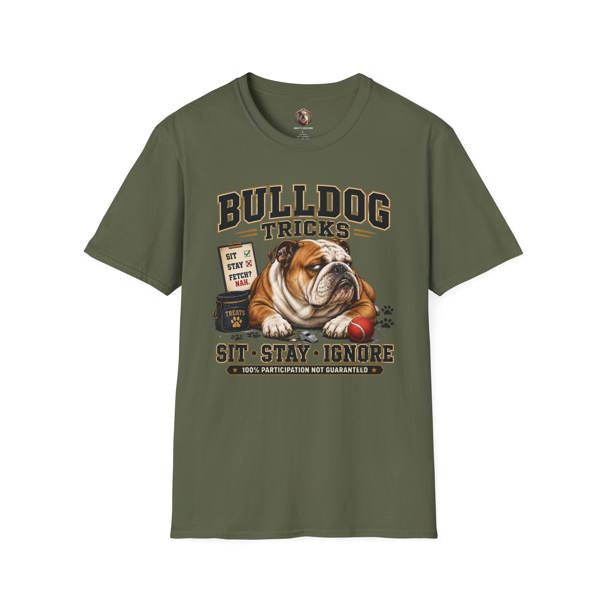 Bulldog Tricks T-Shirt
