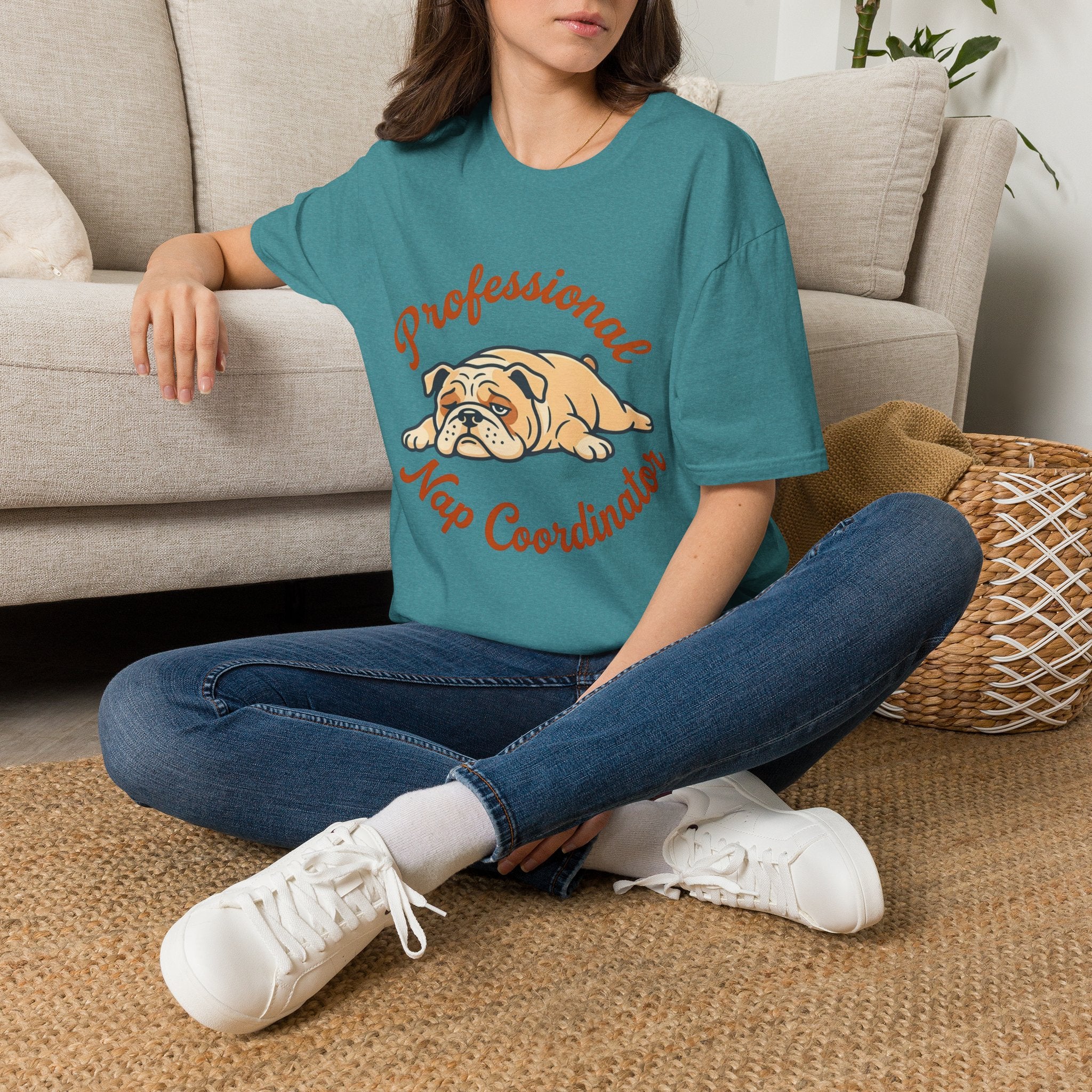 Professional Nap Coordinator Bulldog T-Shirt