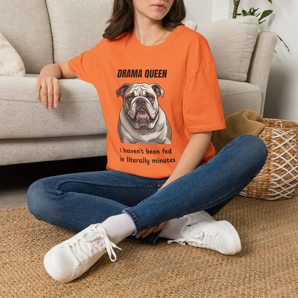 Drama Queen Bulldog T-Shirt