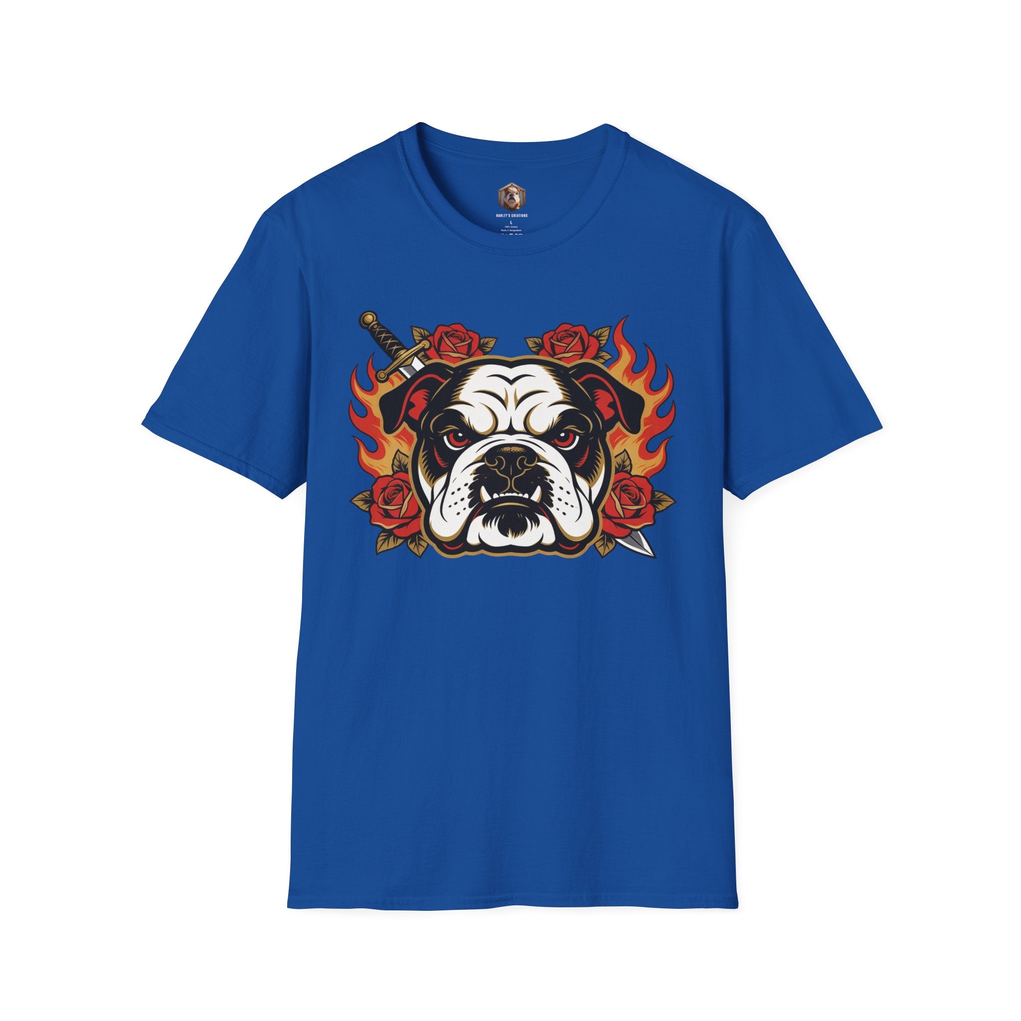 Bulldog Flame T-Shirt