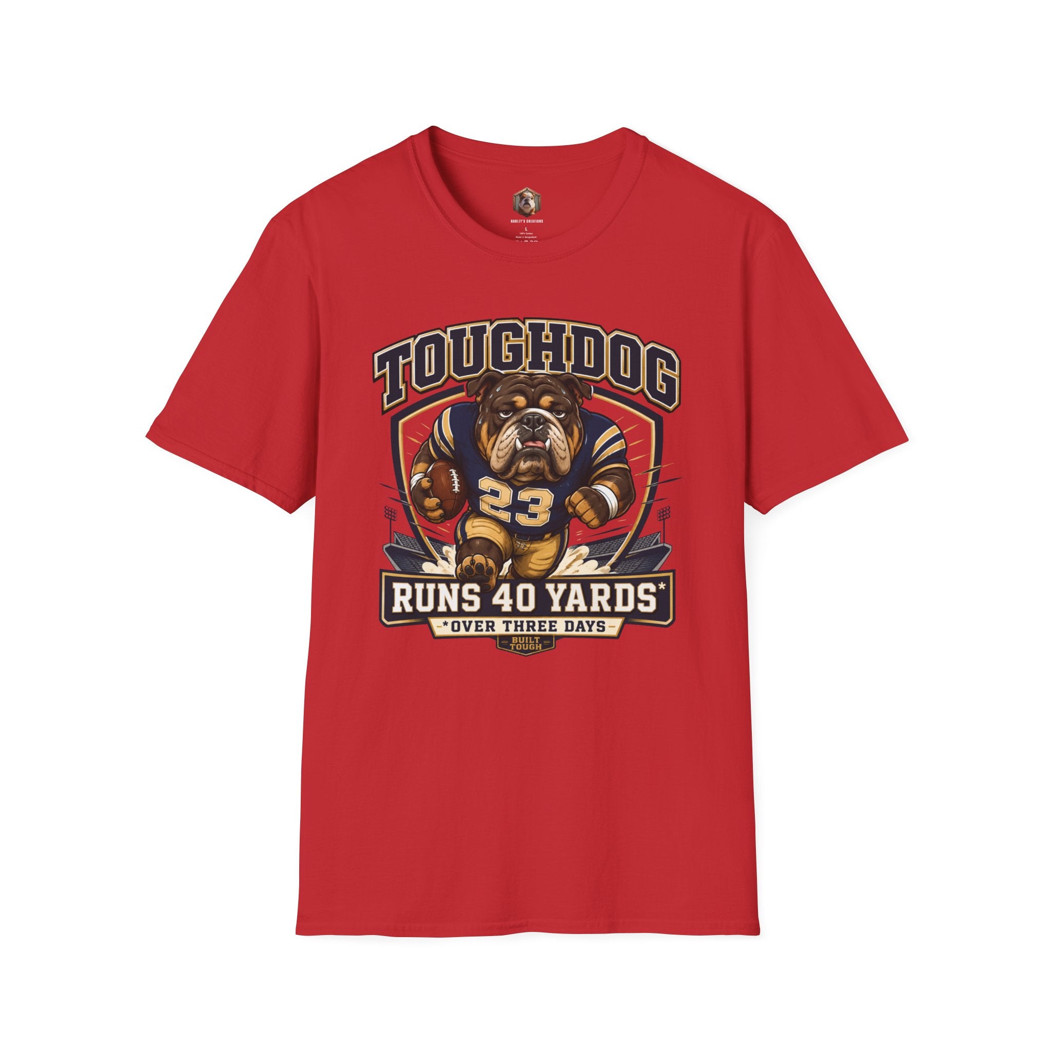 Bulldog Football T-Shirt
