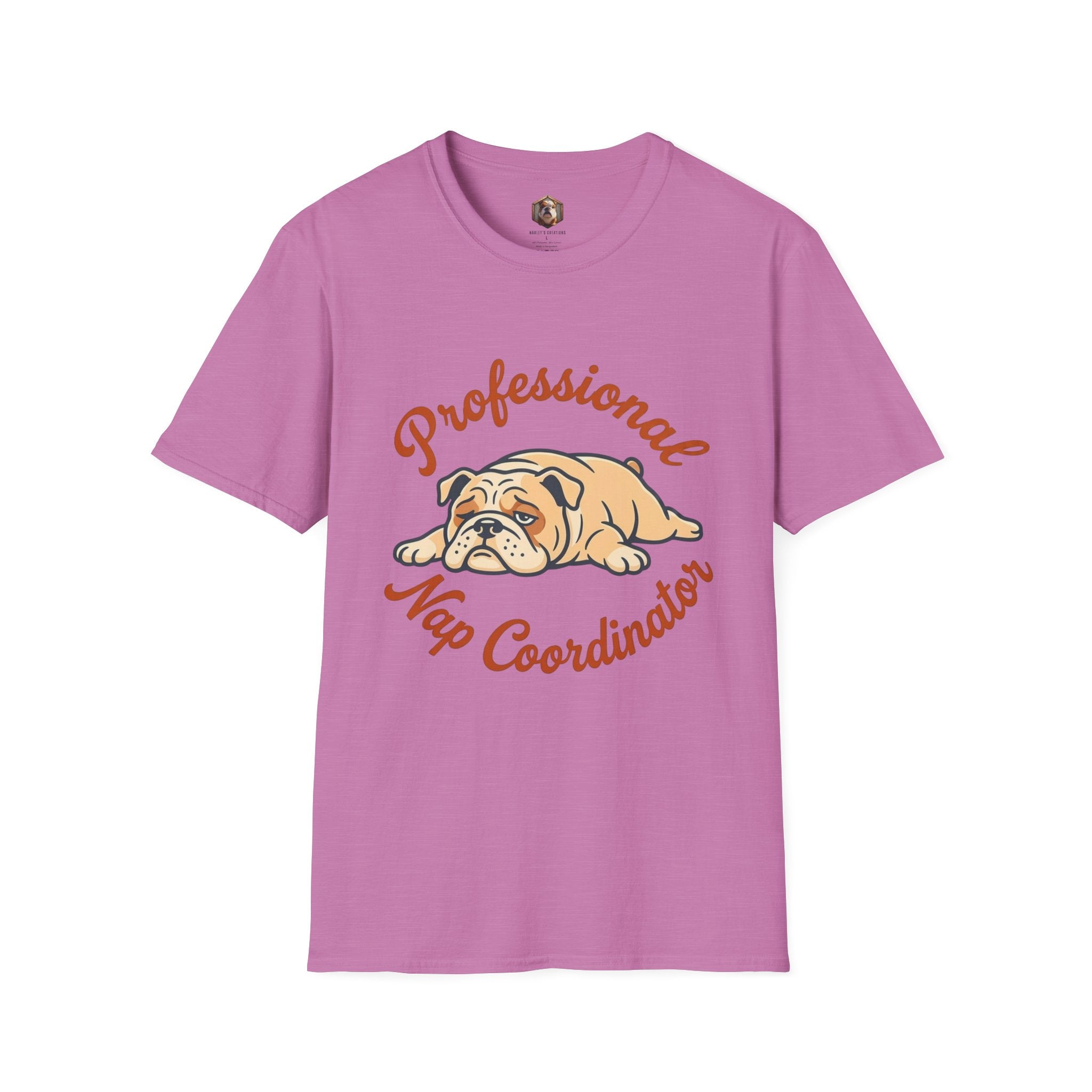 Professional Nap Coordinator Bulldog T-Shirt