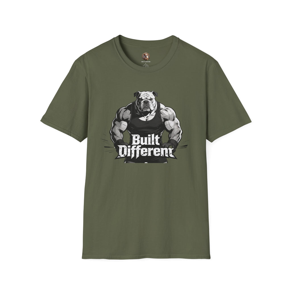 Built Different Bulldog T-Shirt