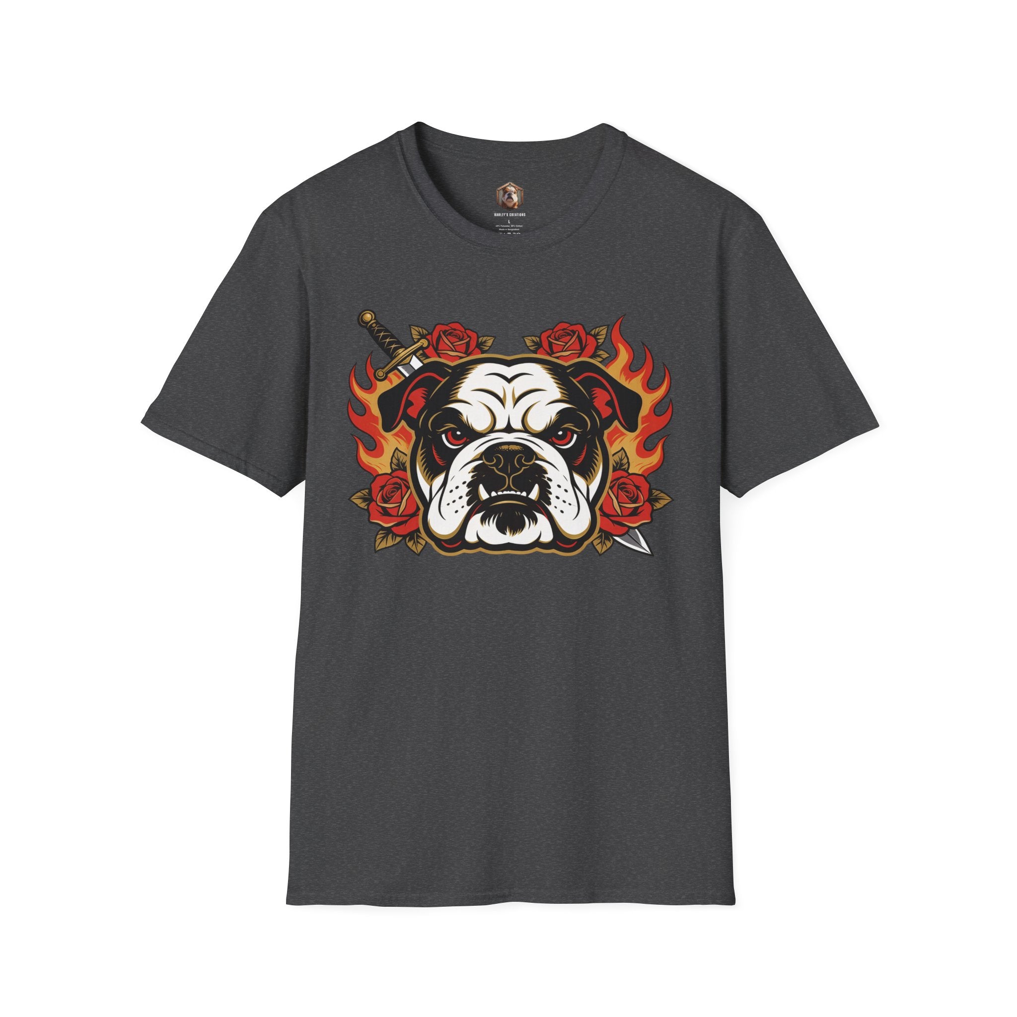 Bulldog Flame T-Shirt