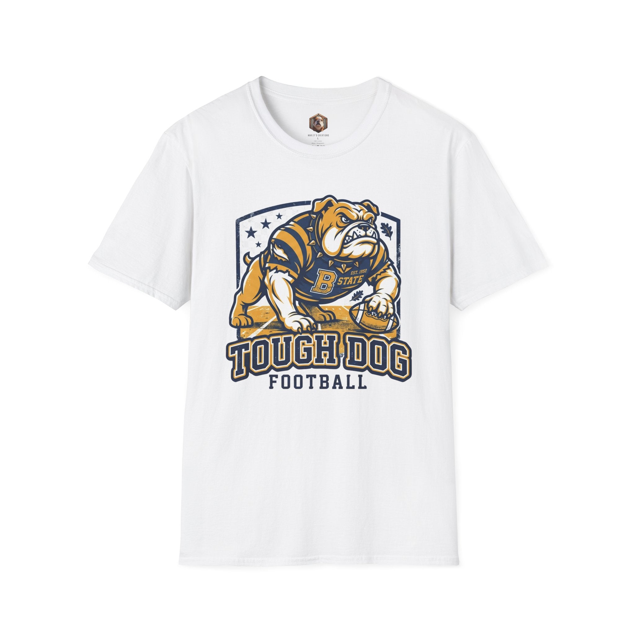 Bulldog Football T-Shirt