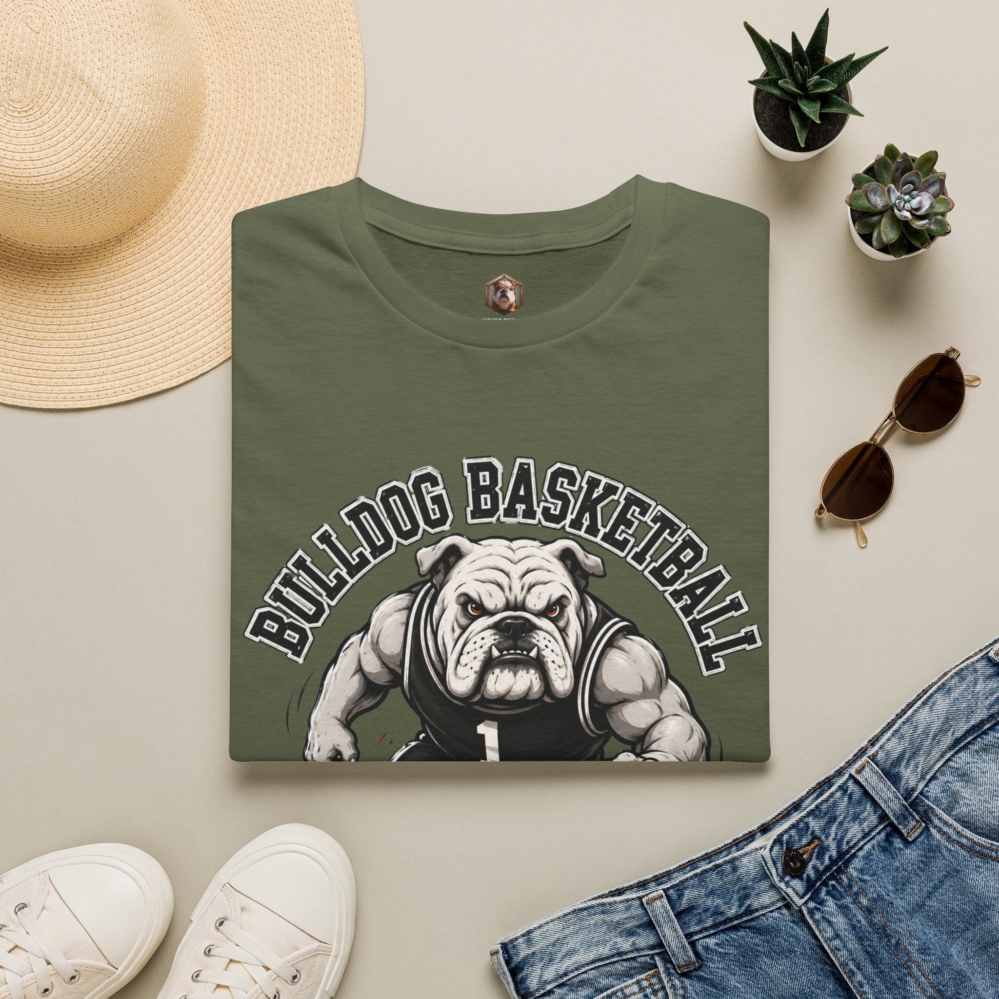Bulldog Basketball T-Shirt