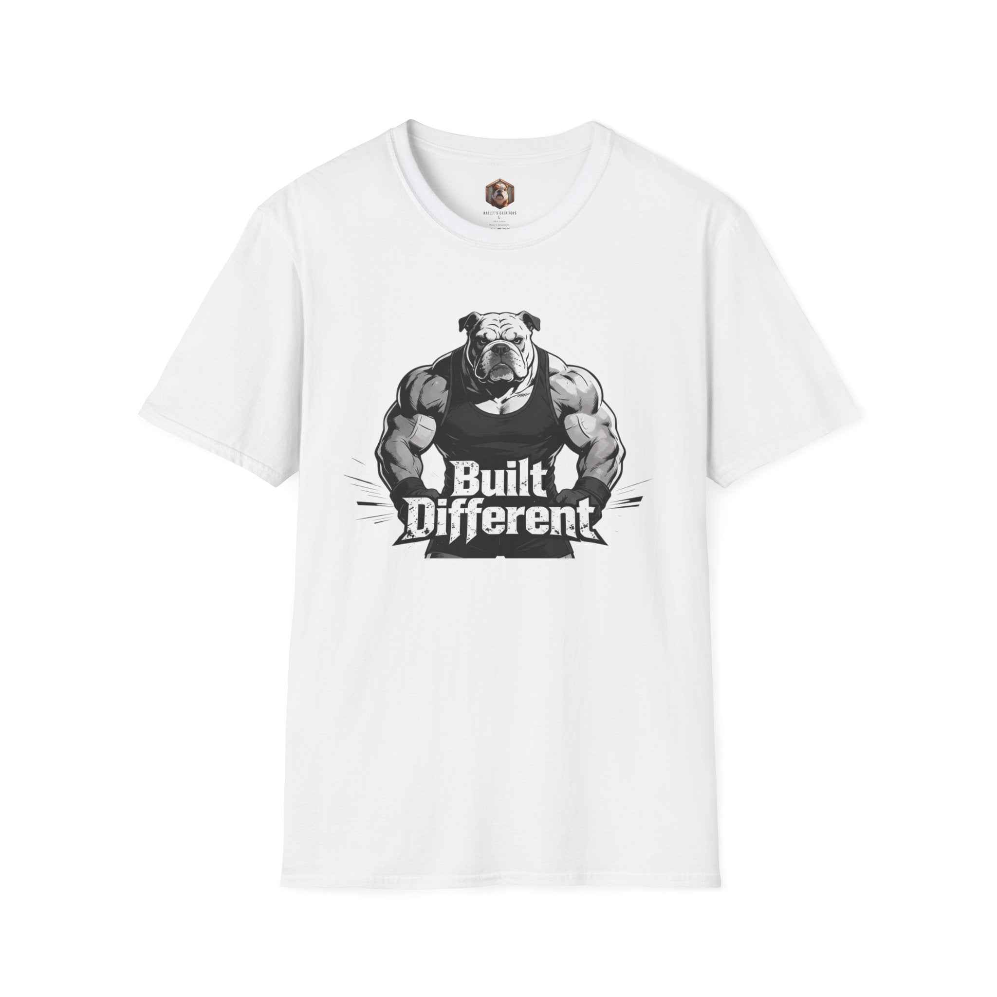 Built Different Bulldog T-Shirt