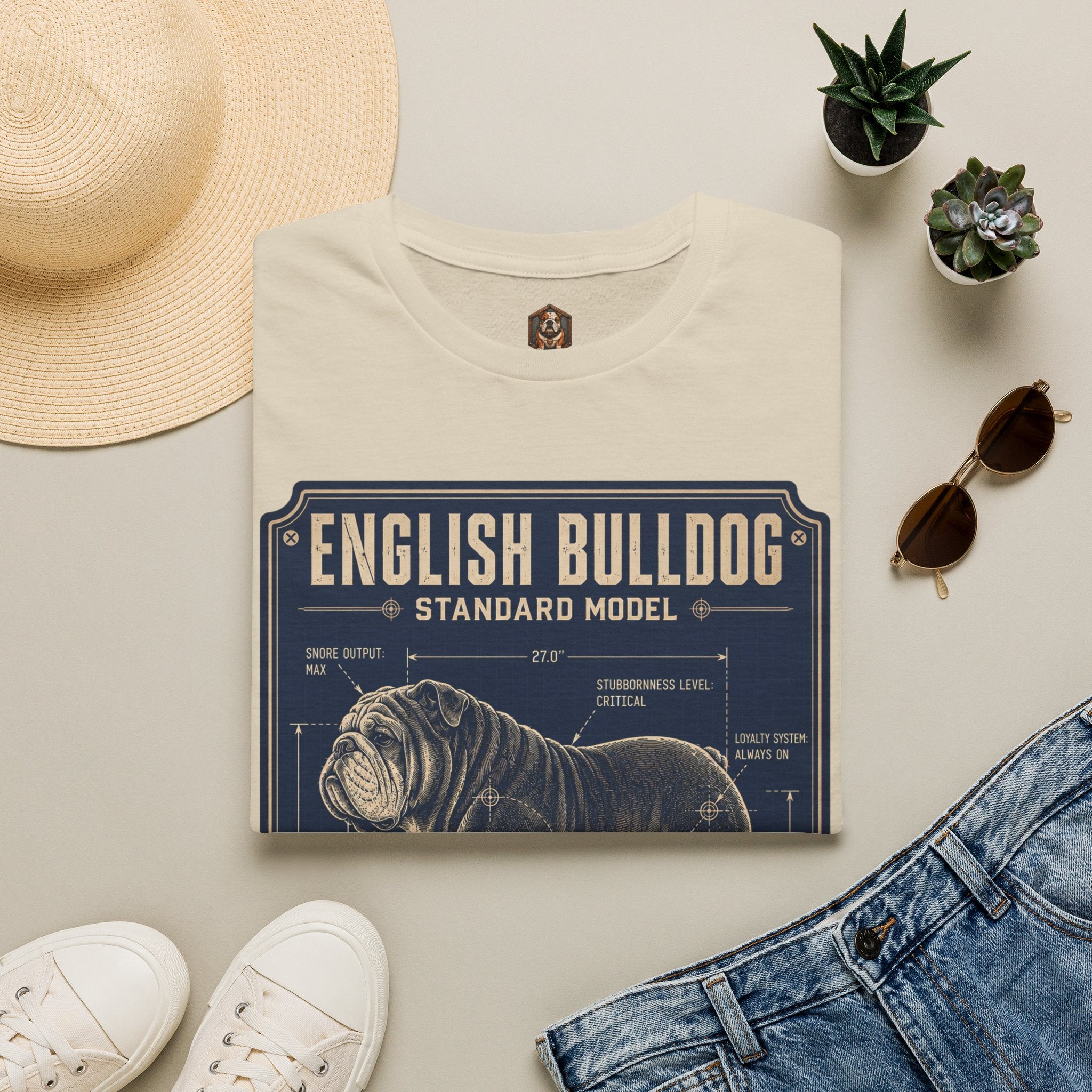 Standard Model Bulldog T-Shirt