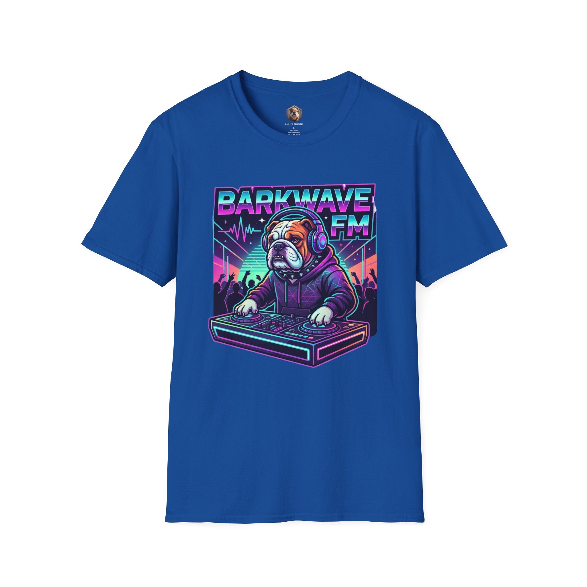 Barkwave FM Bulldog T-Shirt