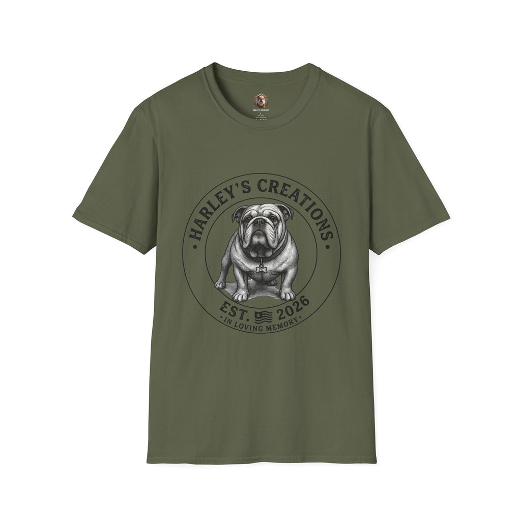 "Harley’s Creations" Bulldog T-Shirt