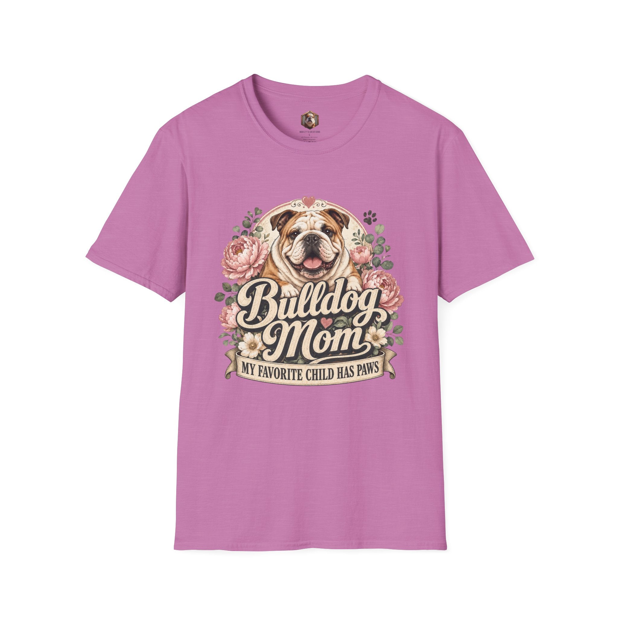 Bulldog Mom T-Shirt