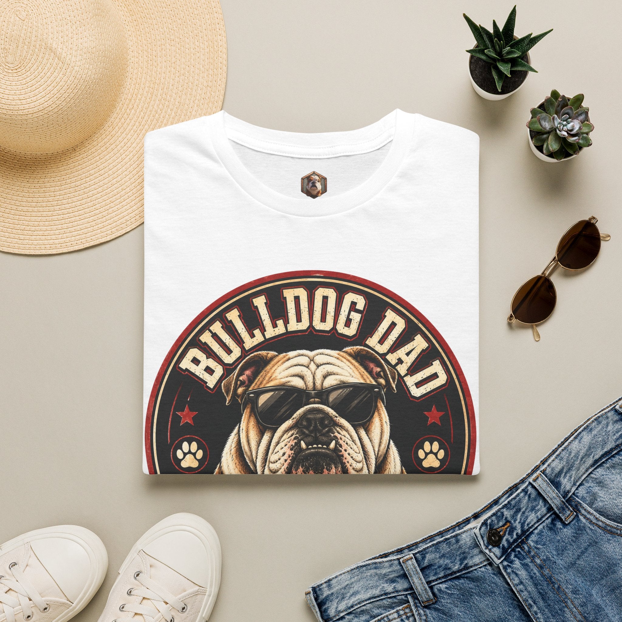 bulldog dad T-Shirt