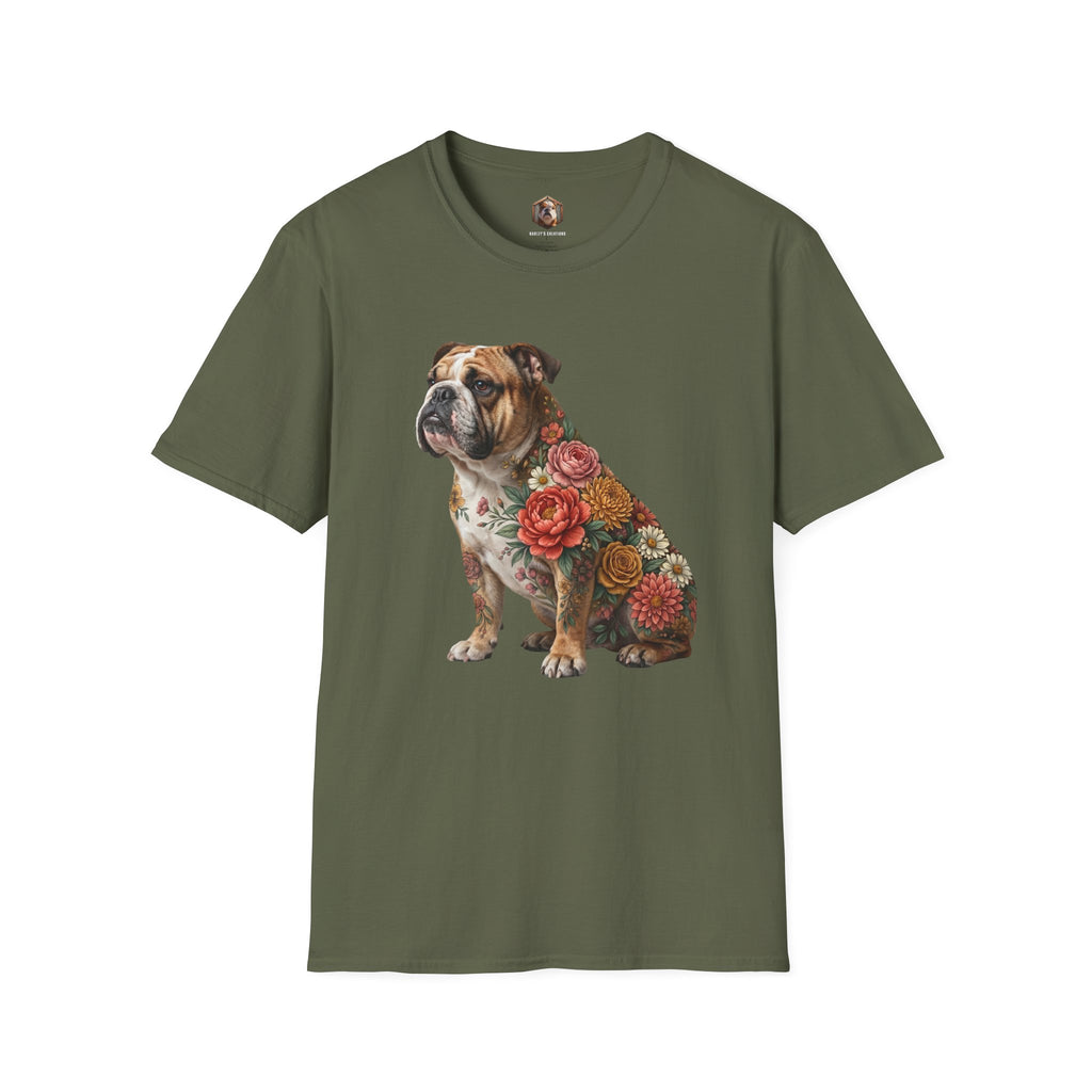 flower dog T-Shirt
