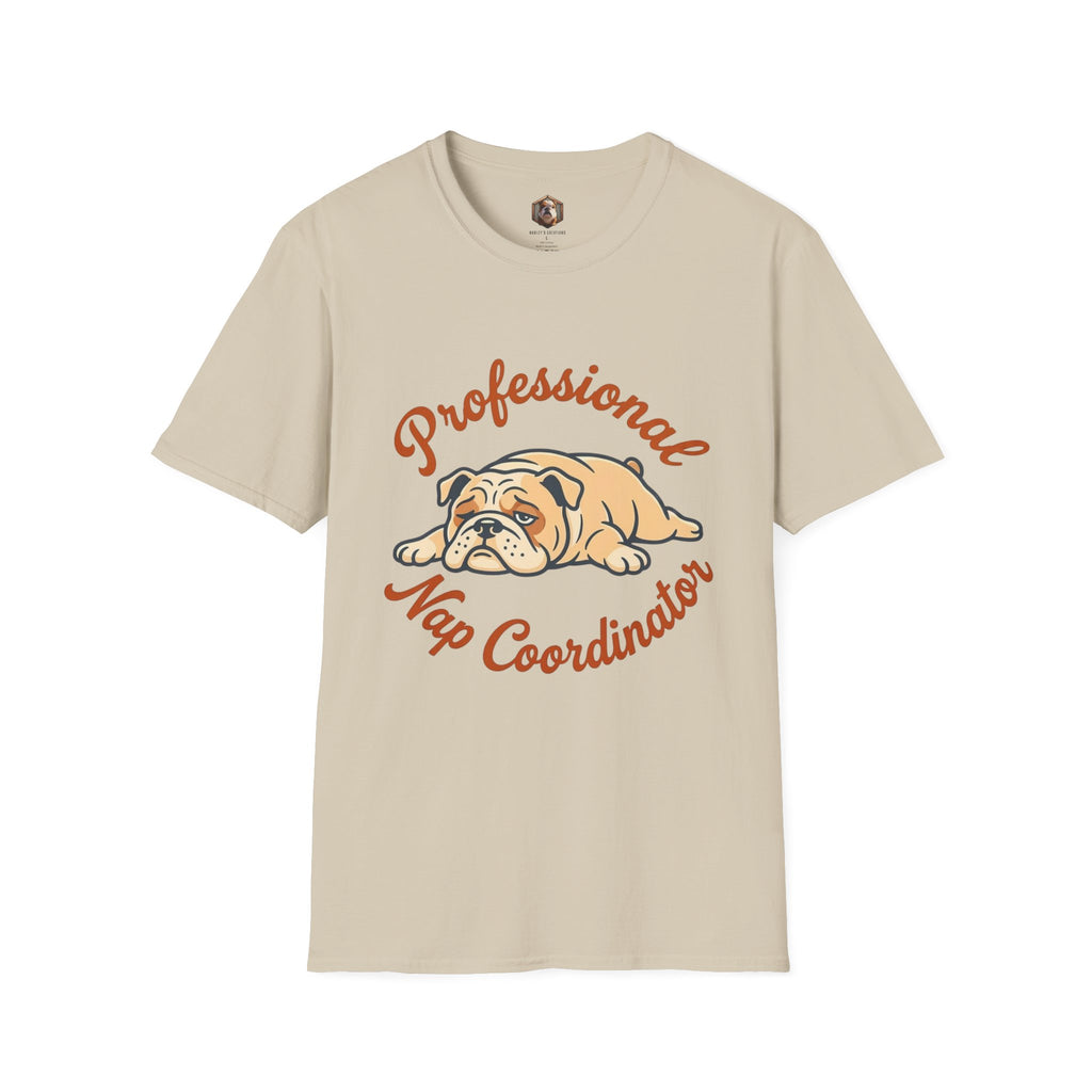Professional Nap Coordinator Bulldog T-Shirt