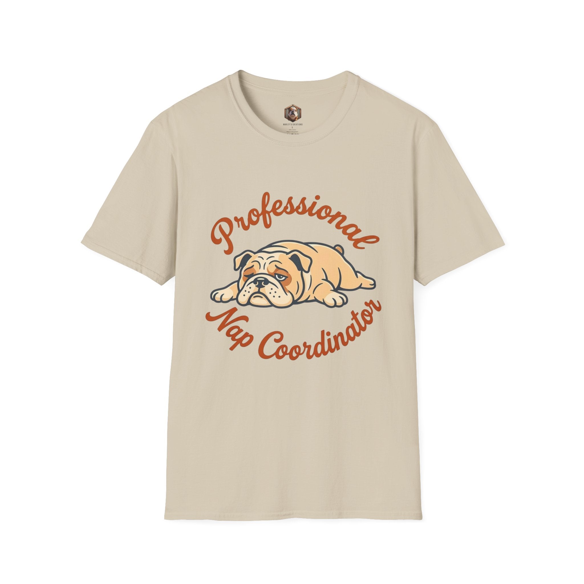 Professional Nap Coordinator Bulldog T-Shirt