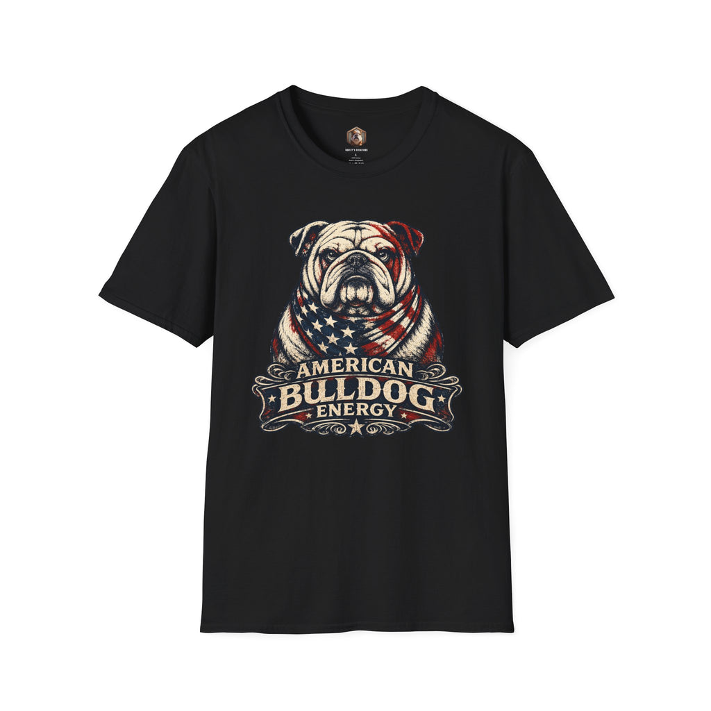 Patriotic Bulldog T-Shirt
