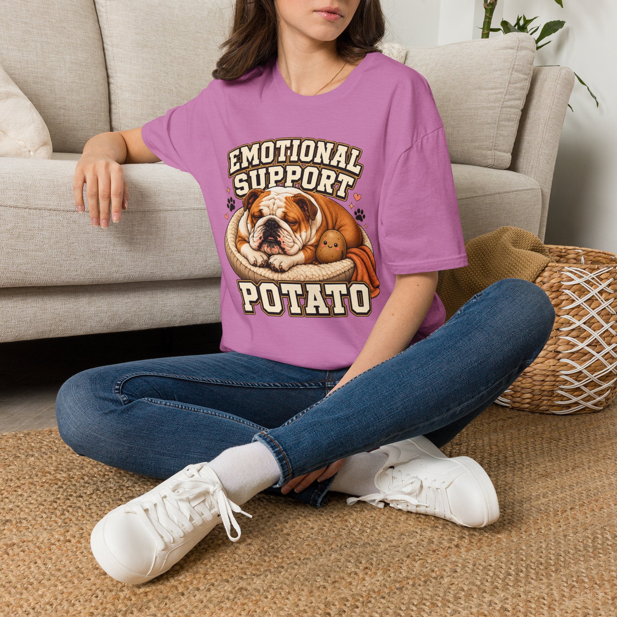 Emotional Support Potato T-Shirt