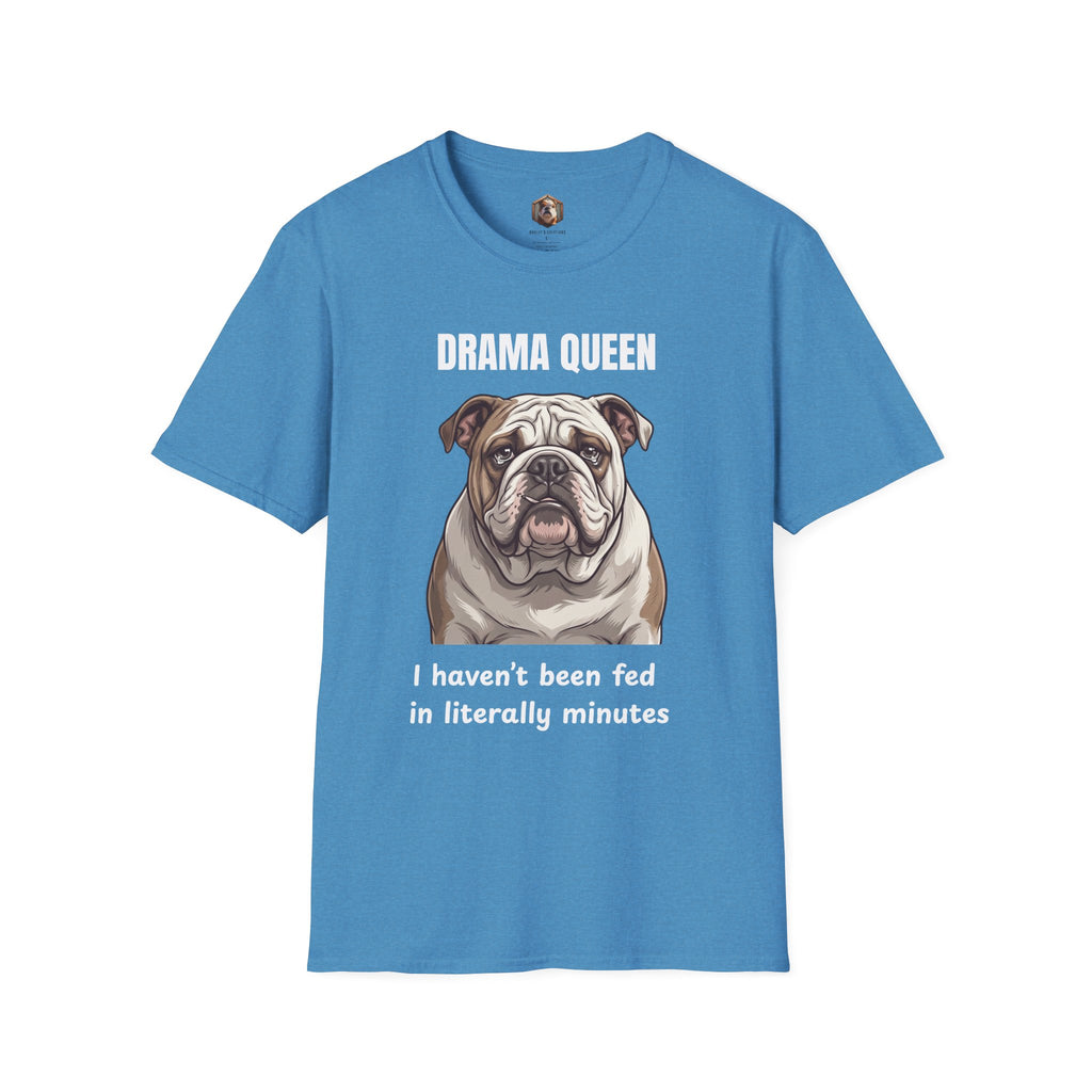 Drama Queen Bulldog T-Shirt