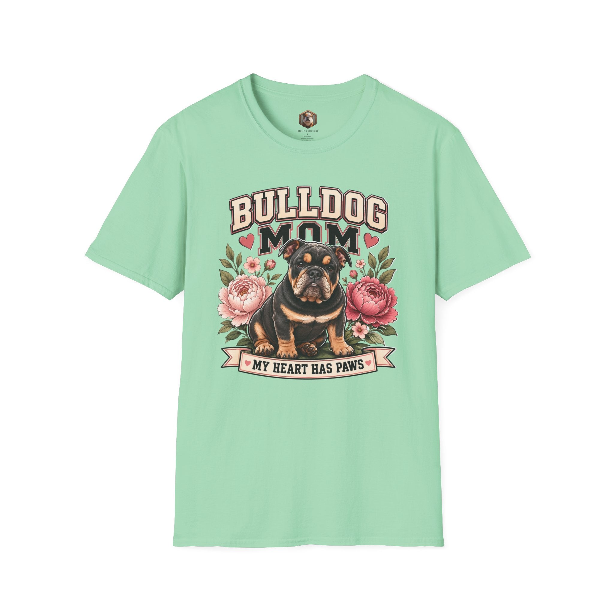 Bulldog Mom T-Shirt
