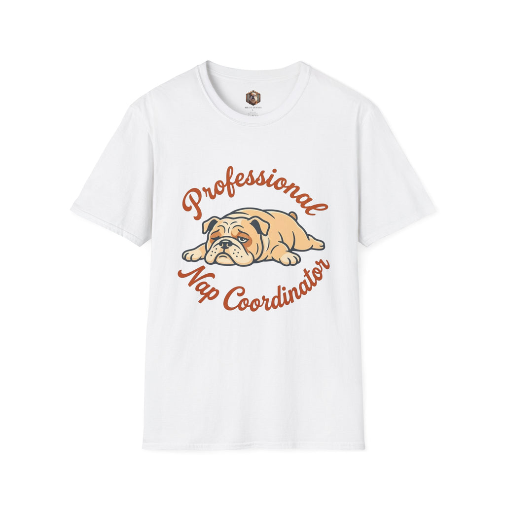 Professional Nap Coordinator Bulldog T-Shirt