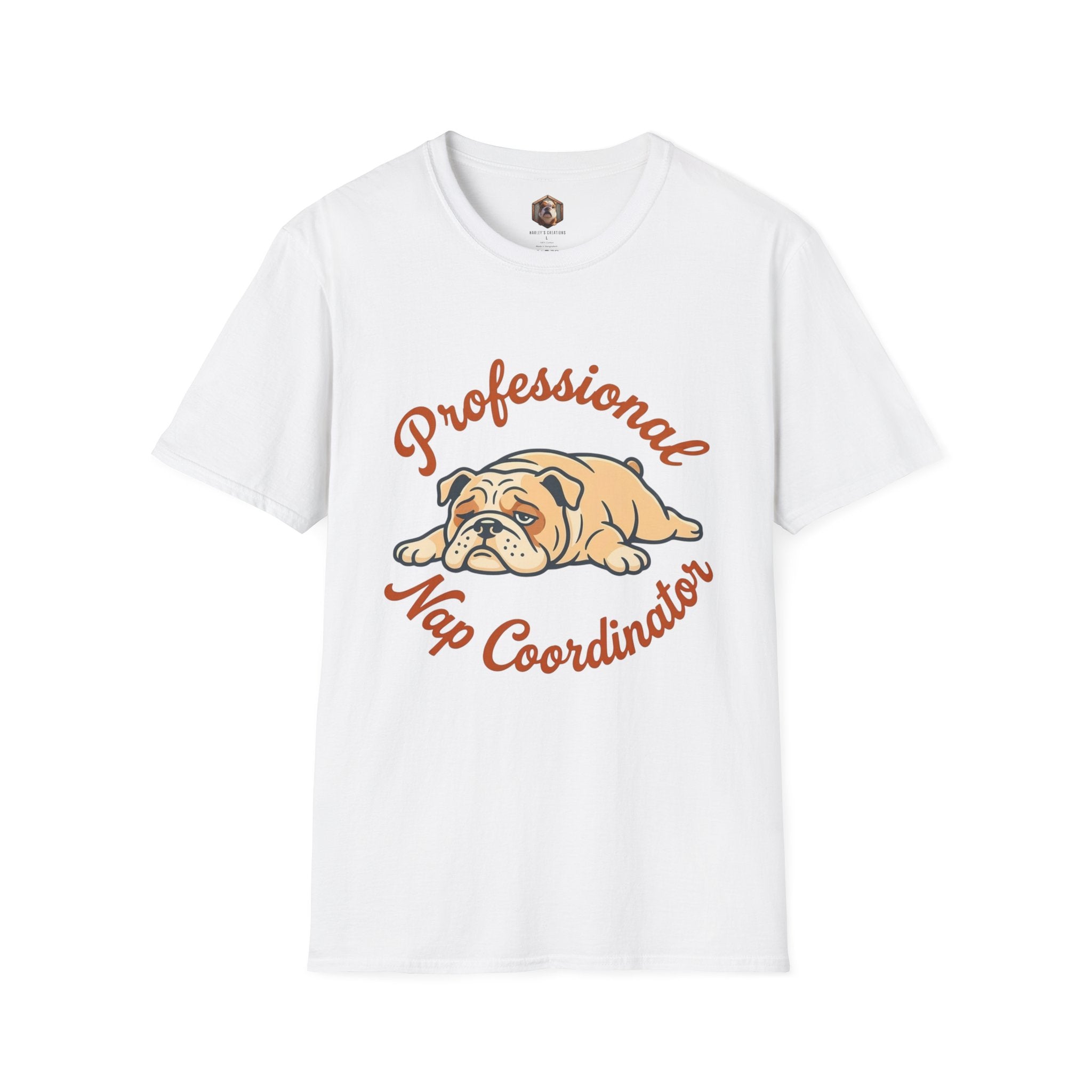 Professional Nap Coordinator Bulldog T-Shirt