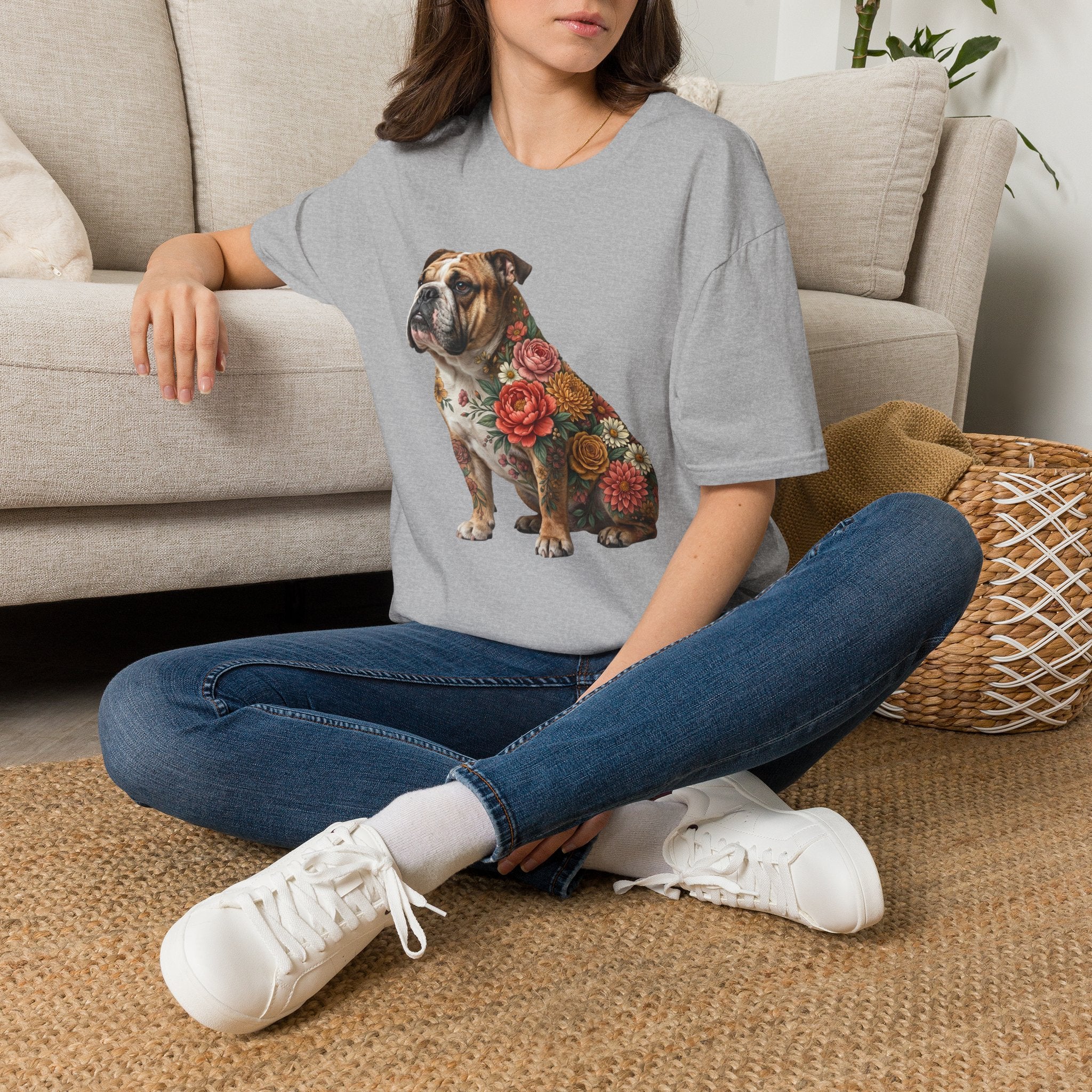 flower dog T-Shirt
