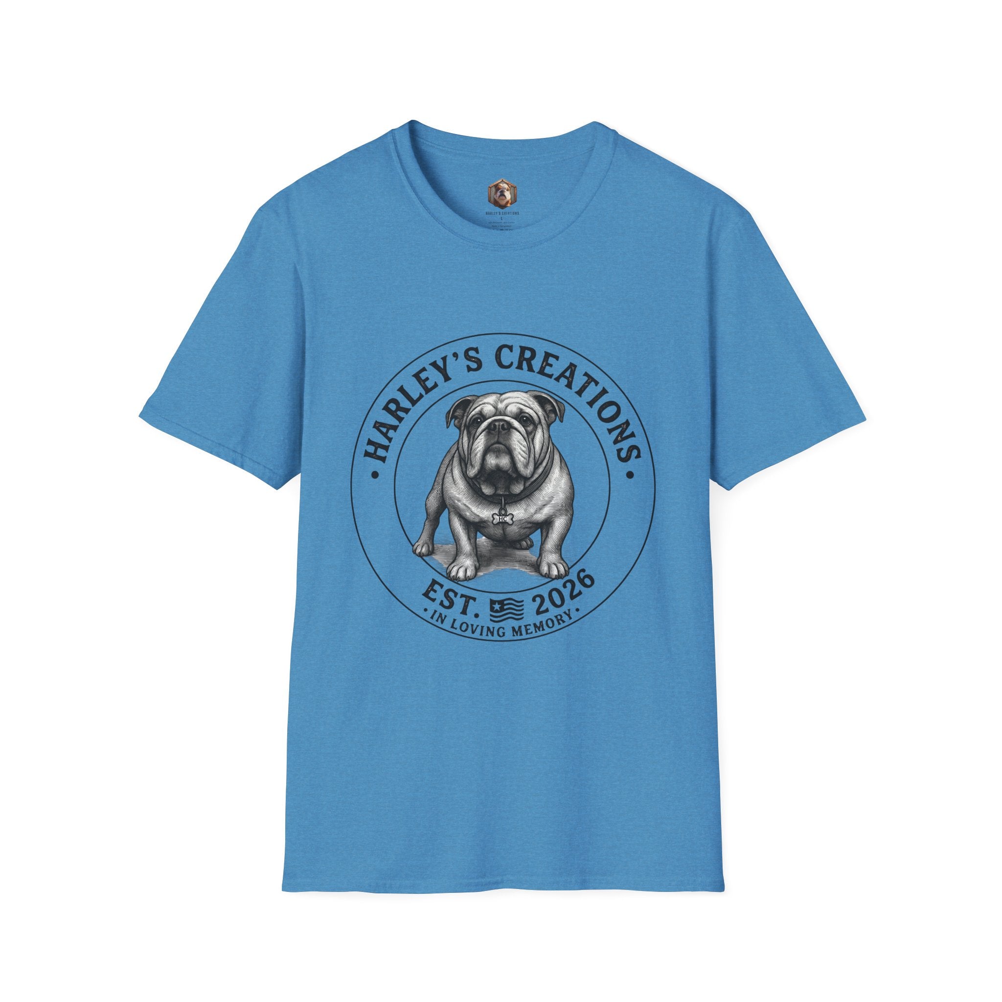 "Harley’s Creations" Bulldog T-Shirt