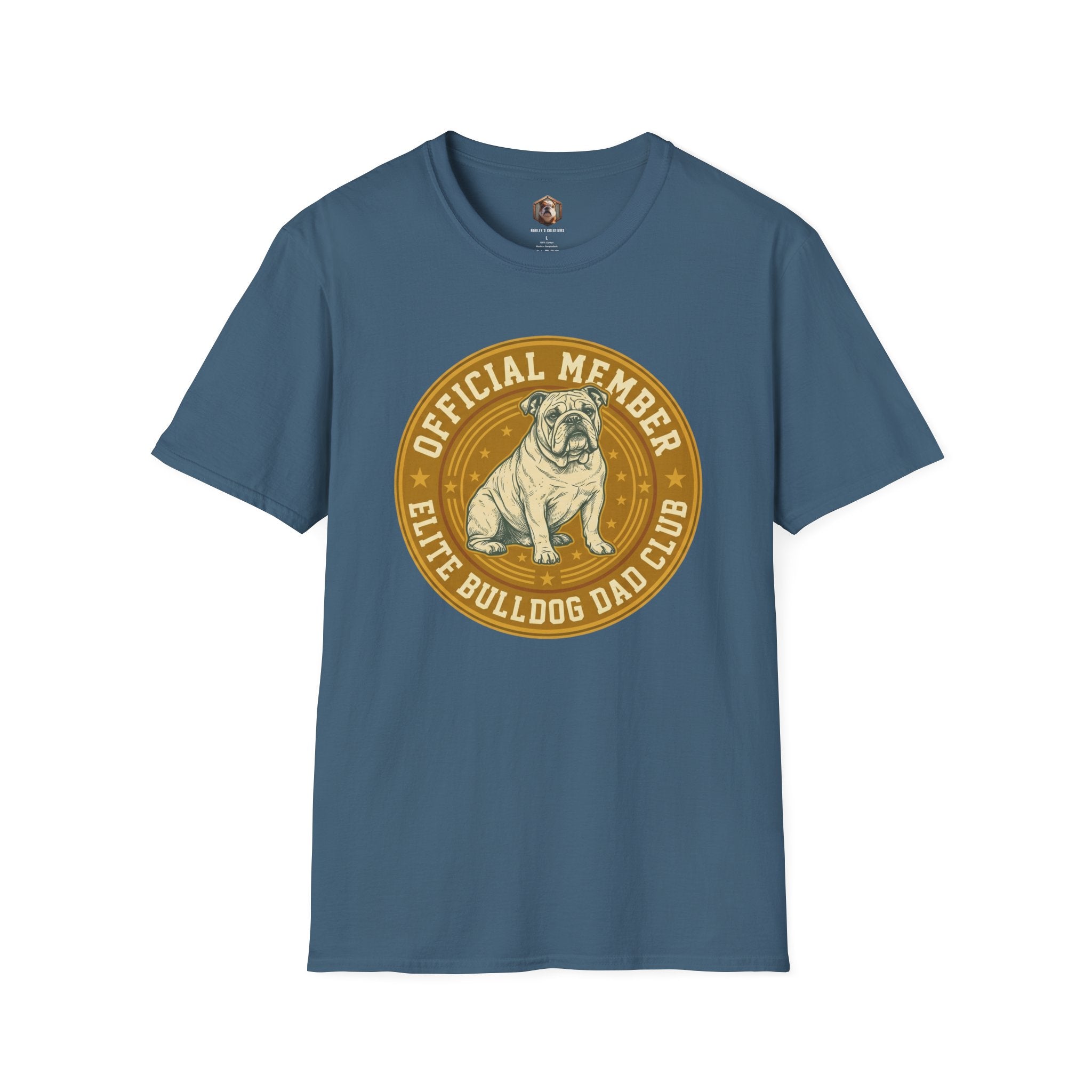 Bulldog Dad Club T-Shirt