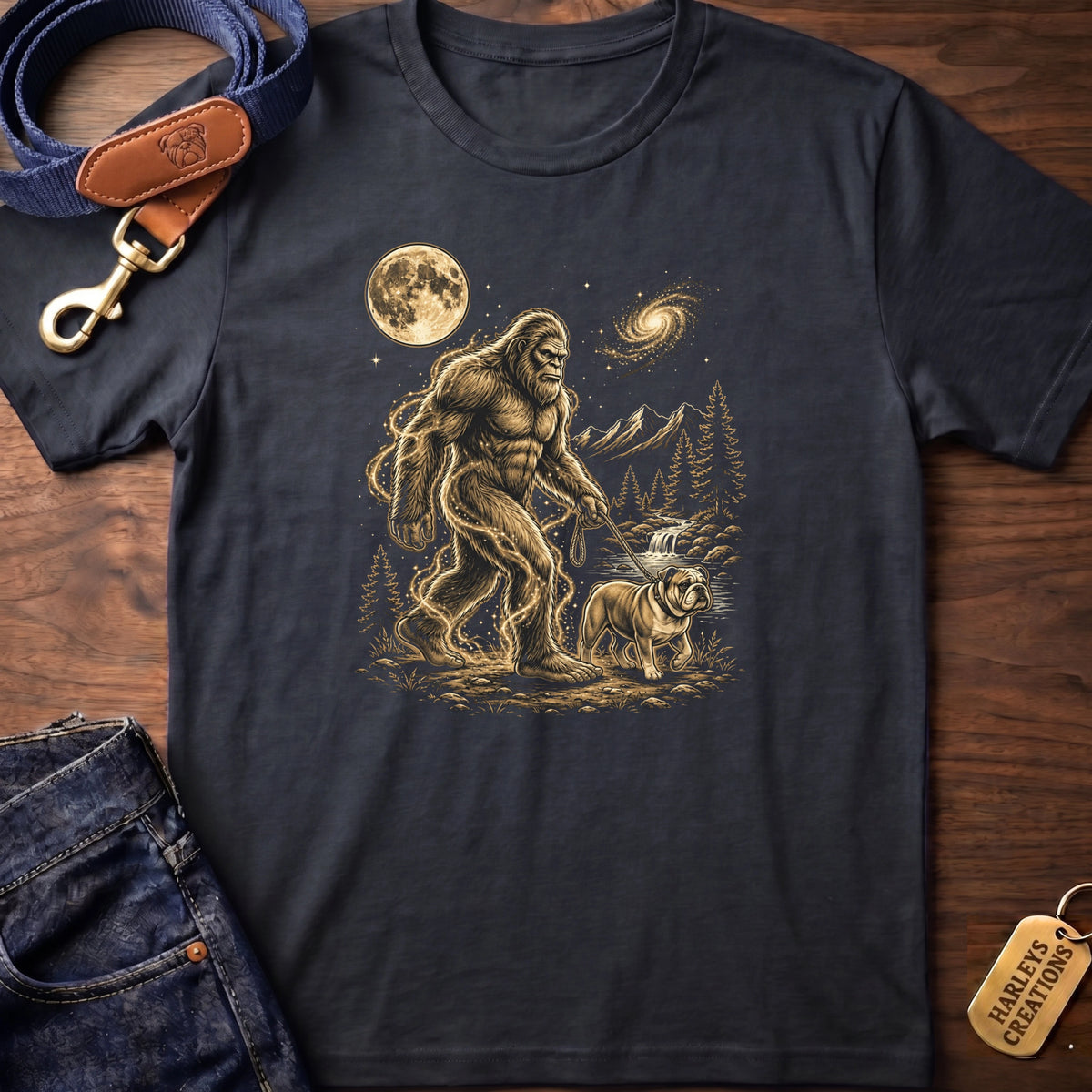 Bigfoot Moonlight Walk T-Shirt