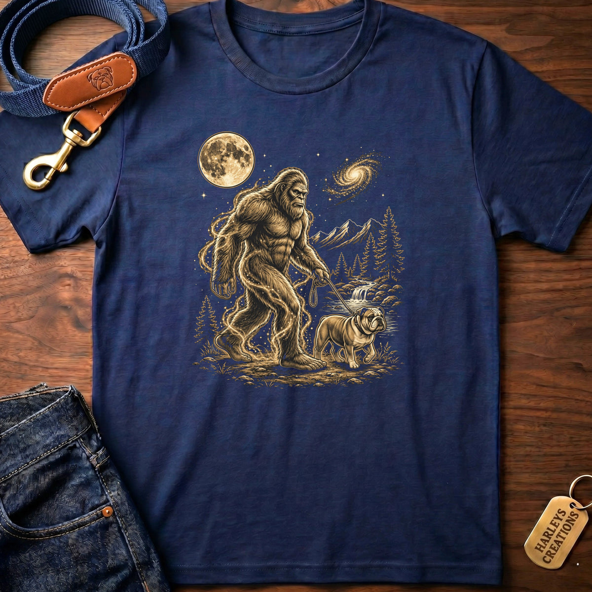 Bigfoot Moonlight Walk T-Shirt