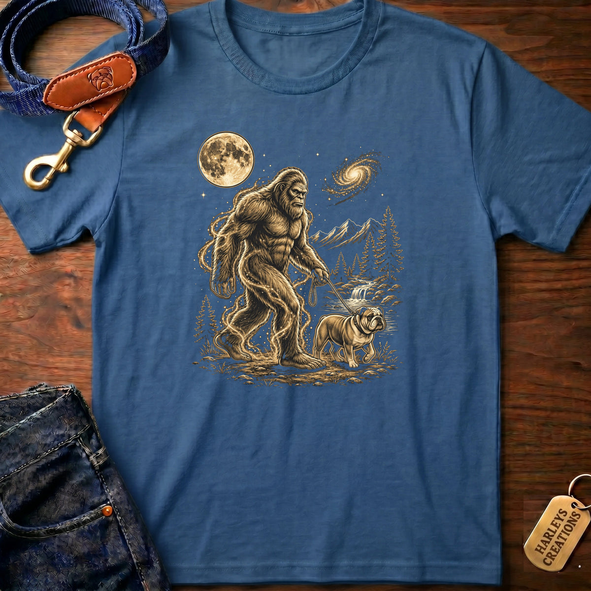 Bigfoot Moonlight Walk T-Shirt