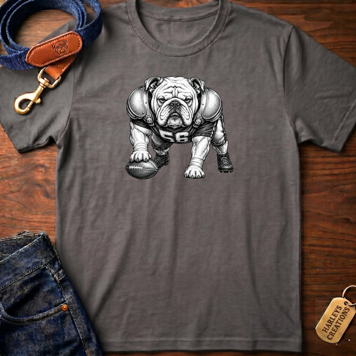 Built Like A Lineman T-Shirt