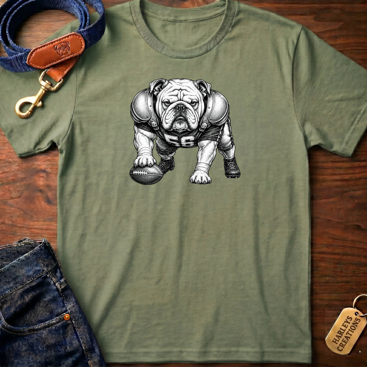 Built Like A Lineman T-Shirt