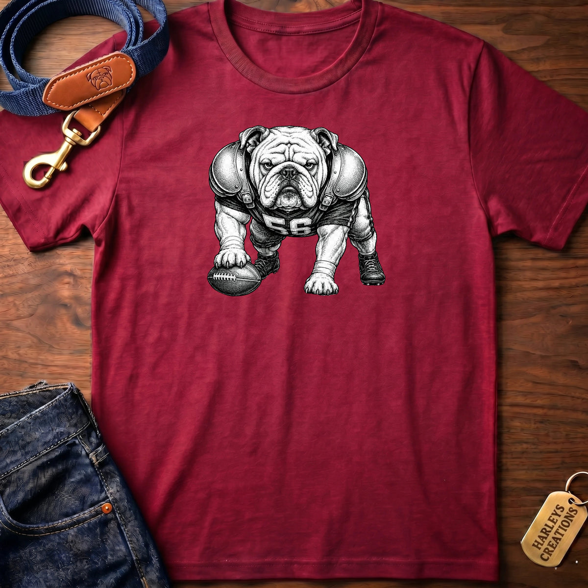 Built Like A Lineman T-Shirt