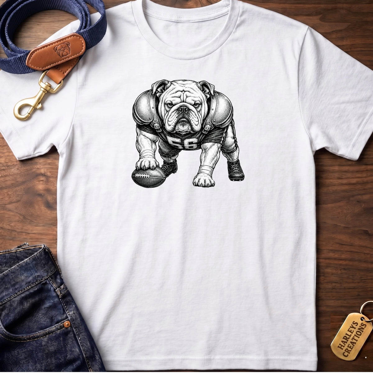Built Like A Lineman T-Shirt